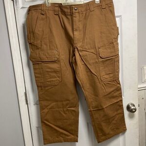 Men’s Duluth Trading Co Fire House Relaxed Fit Cargo Work Pants, 48x30